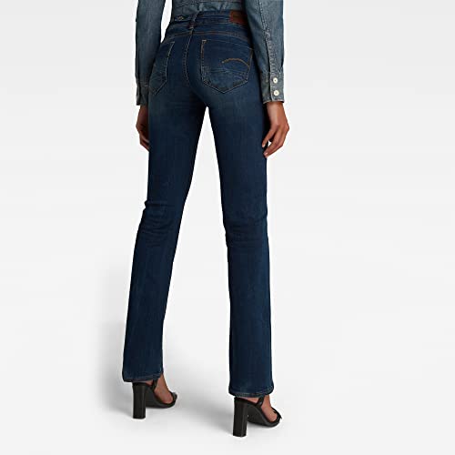 G-Star Raw Kobiety Mid Bootcut Jeansy, Niebieski (Dk Aged